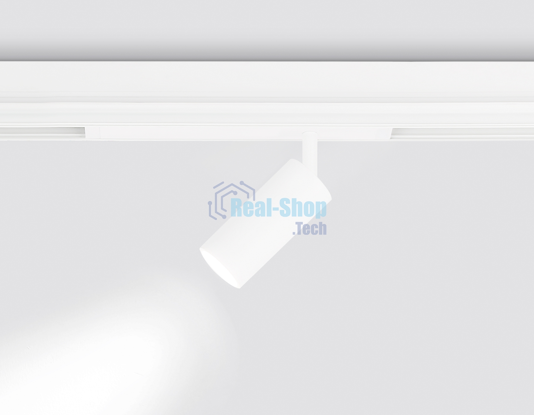 Светильник светодиодный трековый для шинопровода Magnetic Ambrella light GL1615 WH белый IP20 12W 4000K 220V 36° D45*100 (Без ПДУ)
