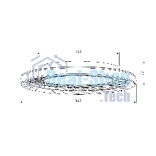 40022/1 LED / потолочный светильник /  серый