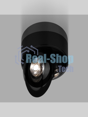 Glide 8W светильник накладной черный жемчуг (25100/LED)