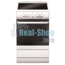 Плита электрическая Hansa FCCW54000 белый, конфорок 4 шт, духовка 68 л, 50 см x 85 см x 60 см