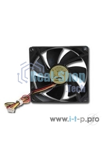 Вентилятор для корпуса Gembird FANCASE2 черный, 90 мм, 2500 об/мин, 26 дБ, 3 pin