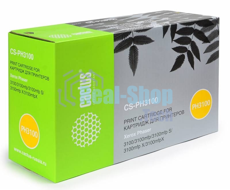 Картридж лазерный Cactus CS-PH3100 (106R01379) черный для Xerox Phaser 3100MFP (4000 стр.)