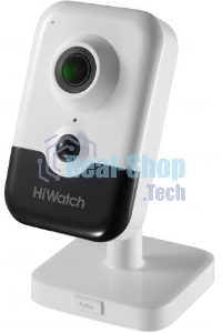 Видеокамера IP Hikvision HiWatch DS-I214(B) 2-2мм цветная корп.:белый/черный