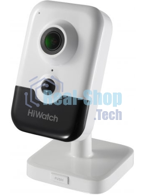 Видеокамера IP Hikvision HiWatch DS-I214(B) 2-2мм цветная корп.:белый/черный