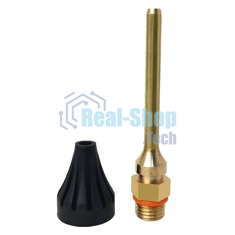 Насадка для клеевых пистолетов Rexant, удлиненная, 70 мм, силиконовая защита