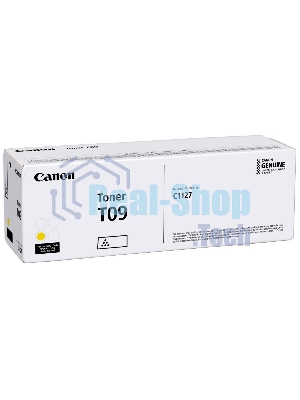 Тонер Canon T09 YL 3017C006 желтый туба для копира i-SENSYS X C1127iF, C1127i, C1127P