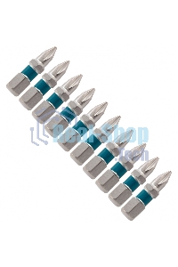 Набор бит Gross PH1х25, сталь S2, 10 шт.