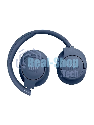 Беспроводные/проводные наушники JBL Tune 770NC синий, полноразмерные, Bluetooth + проводной, активное шумоподавление, до 70 ч