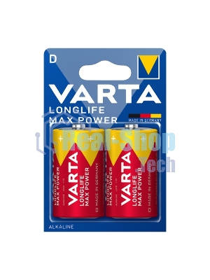 Батарейка VARTA LONGLIFE MAX P. D бл. 2