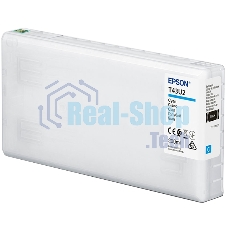 Картридж струйный Epson T43U (C13T43U240) голубой (200 мл) для SureLab SL-D800