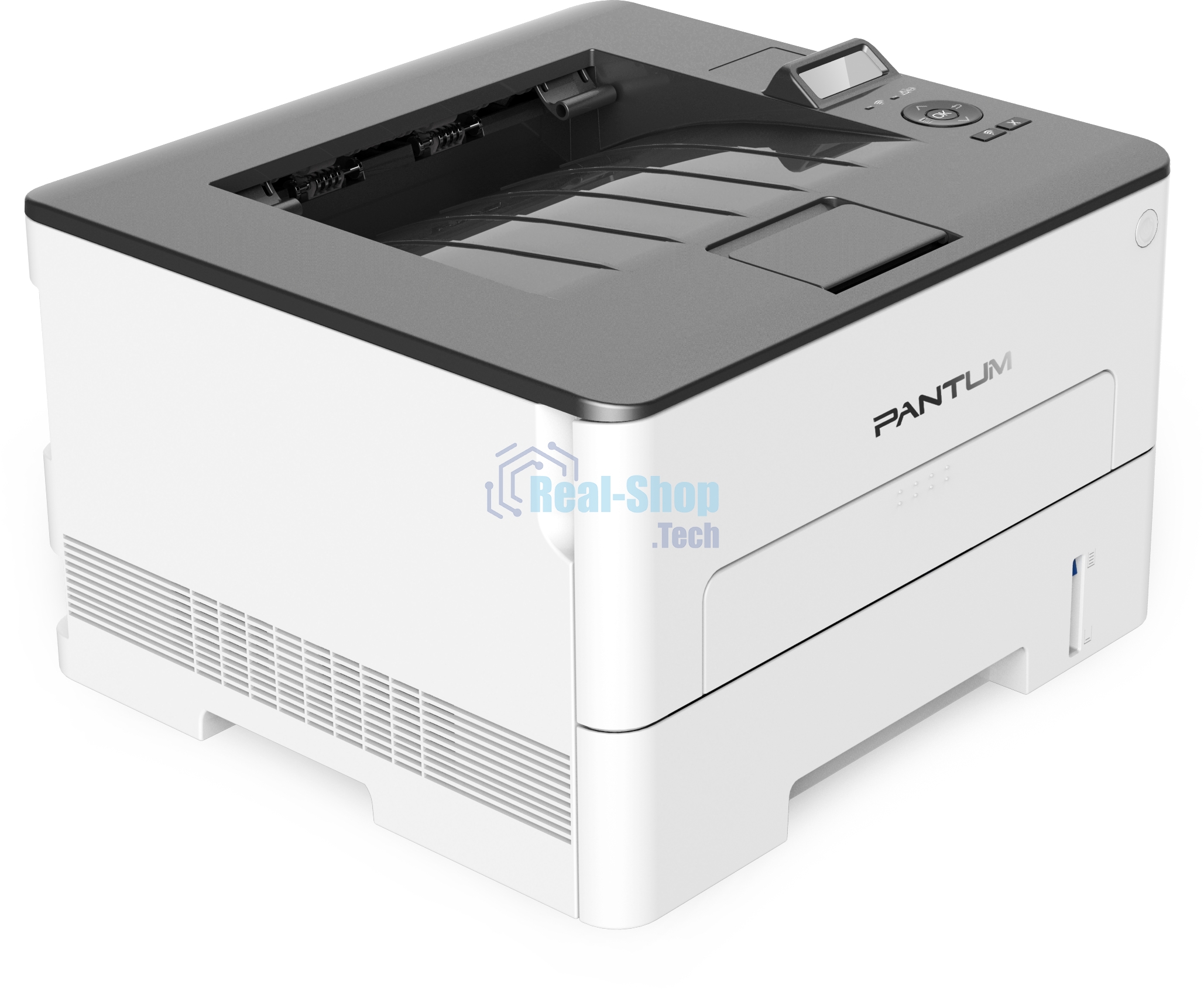 Принтер лазерный Pantum P3010DW, A4, ч/б, печ. до 30 стр/мин., 1200 x 1200 dpi, USB, RJ-45, Wi-Fi, NFC