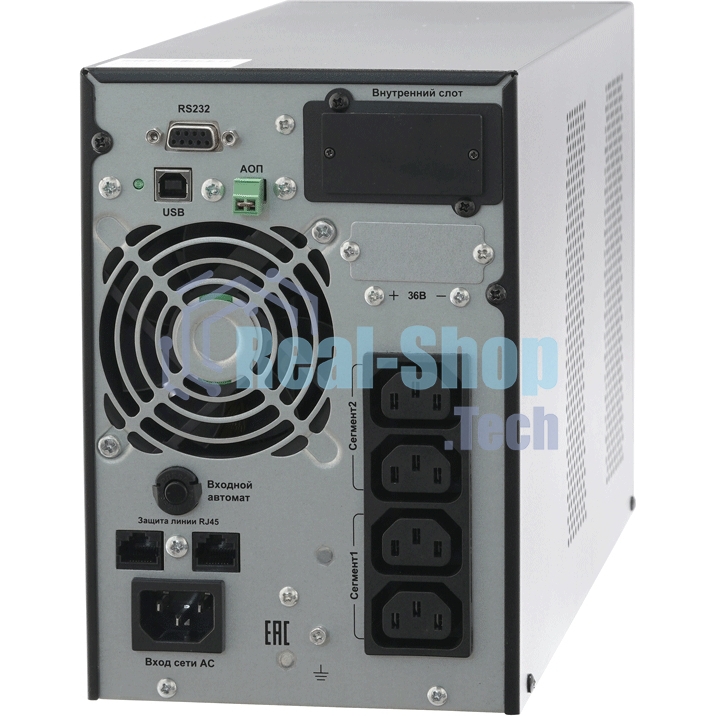 Источник бесперебойного питания двойного преобразования Связь инжиниринг, 1000ВА/1000Вт, напольный, 4xC13, SNMP слот, 2 года гарантия, (АПСМ.435241.020-01)