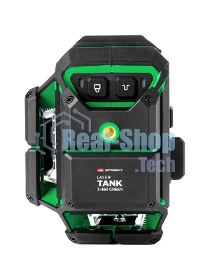 Уровень лазер. Ada LaserTANK 3-360 2кл.лаз. 515нм цв.луч. зеленый 3луч. (А00633)