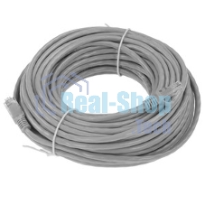 Кабель Ethernet Defender RJ45-20 Cat 5E, UTP, AWG24, PVC, 20м