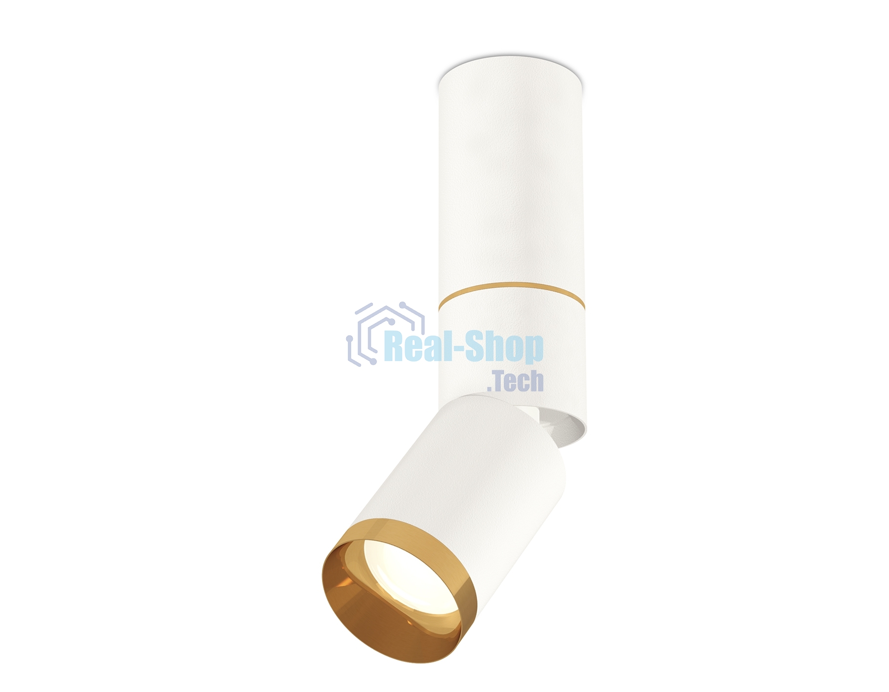 Светильник Ambrella Light XM6312130 SWH/PYG белый песок/золото желтое полированное MR16 GU5.3