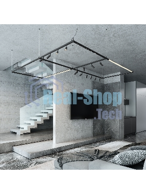 Трековый светильник 24W 3000K (черный) 85178/01 Module System