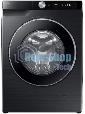 Стиральная машина Samsung WW90DG6U34LBLP черный, загрузка фронтальная 9 кг, 1400 об/мин., класс: A