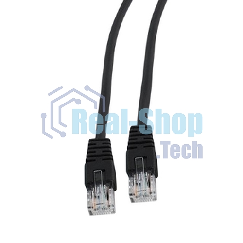 Патч-корд UTP Cablexpert cat.5e, 5м, литой, многожильный черный