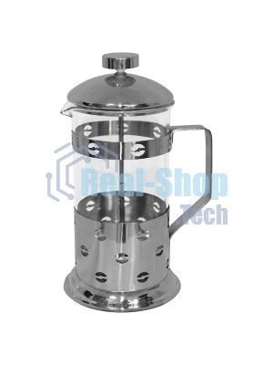 Френч-пресс MALLONY B535-1000ML, 1 л, сталь/стекло (в уп. 12 шт)