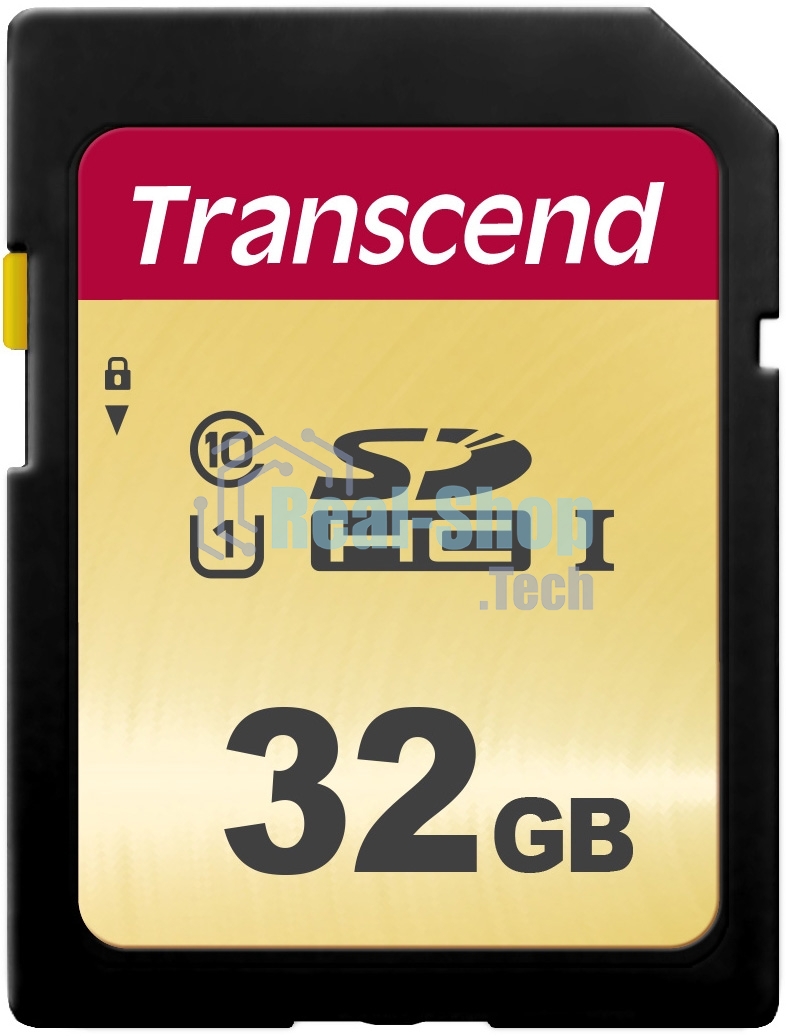 Флеш карта SD 32GB Transcend SDНC UHS-I U1, MLC