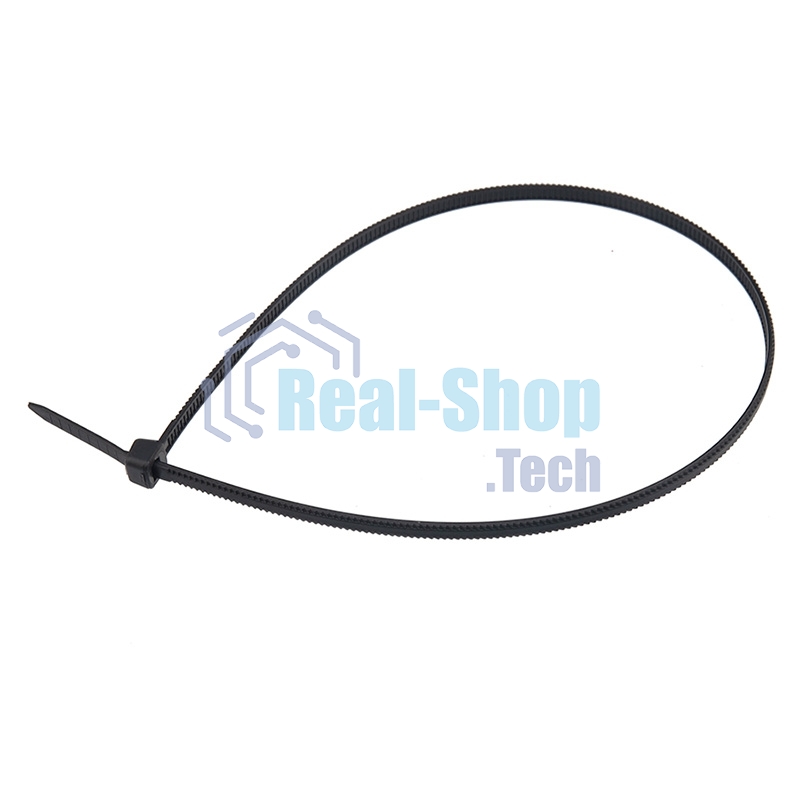 Хомут-стяжкa нейлоновая с тройным замком Rexant 150x3,6 мм, черная, упаковка 100 шт.