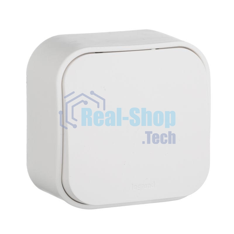 Выключатель Quteo 10A 1-клав., белый