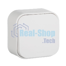 Выключатель Quteo 10A 1-клав., белый