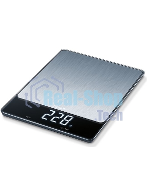 Весы кухонные Beurer KS34 XL макс.вес:15кг нержавеющая сталь