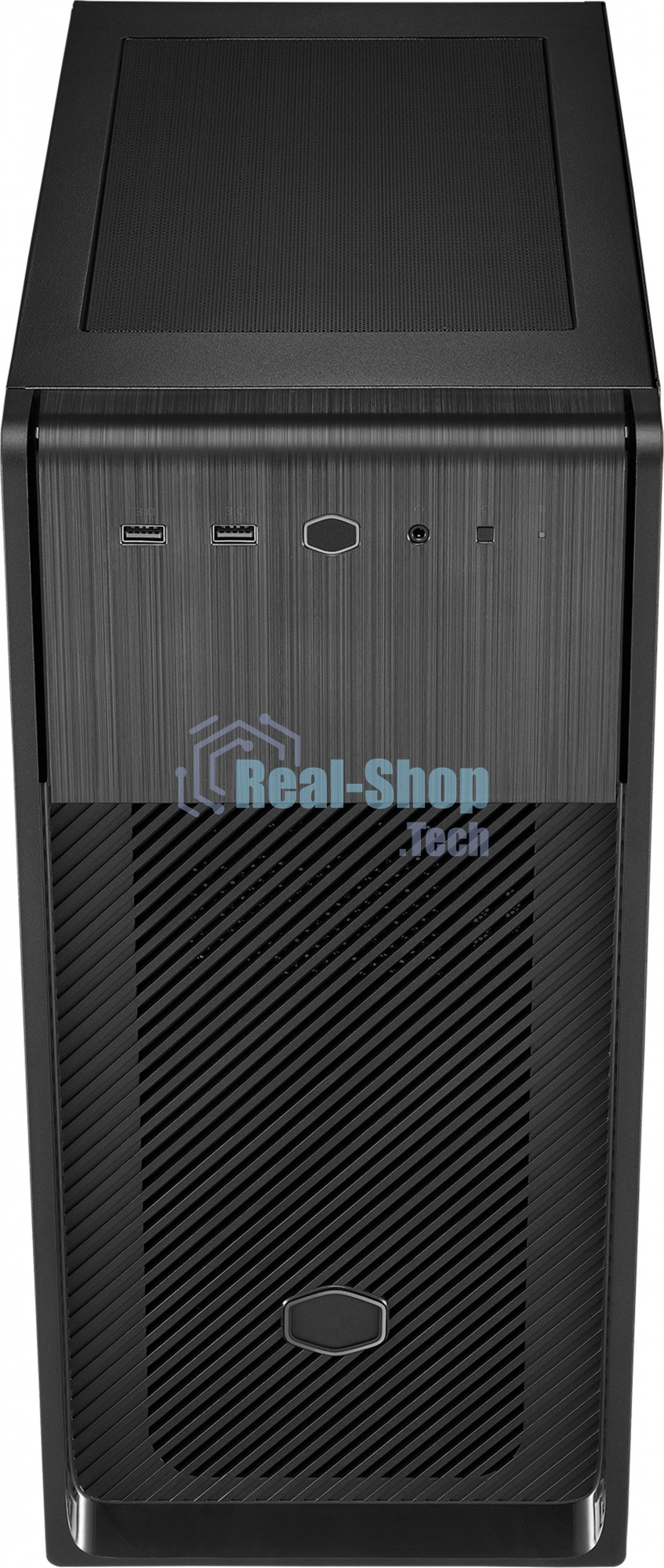 Компьютерный корпус без блока питания Cooler Master Elite 500, 2xUSB3.2, 1x120Fan, w/o PSU, Black, w/o ODD, Window TG left panel, ATX