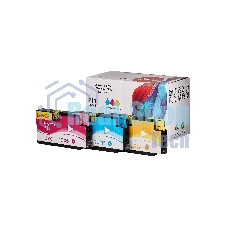 Набор струйных картриджей Sakura P2V32A (№711 Tri-colour) для HP, триколор, 73 мл. (3шт)