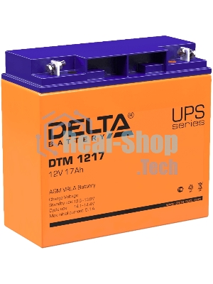 Батарея для ИБП Delta DTM 1217 (12V, 17Ah)