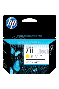 Картридж струйный HP №711 CZ136A желтый x3уп. для HP DJ T120/T520 (29мл)