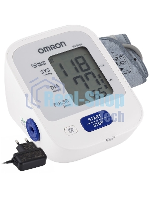 Тонометр OMRON M2 Basic (HEM-7121-ARU) с адаптером