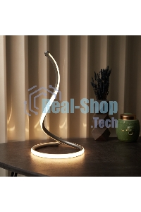 Светильник декоративный Rexant Spiral Uno, LED, 2Вт, 3000К, 5В, серебряный