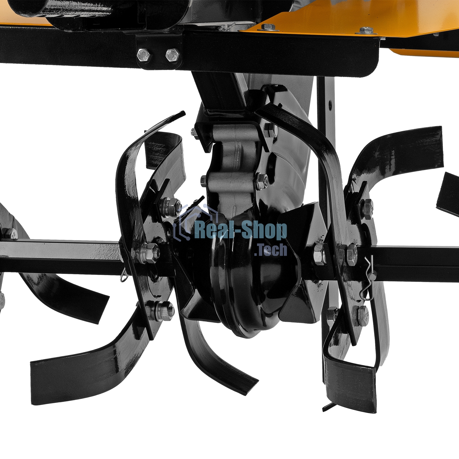 Мотоблок Denzel DPT-170S, 7 л.с., ремен.сцеп, фрез 3х4, ШОМ, передачи 2В/1Н