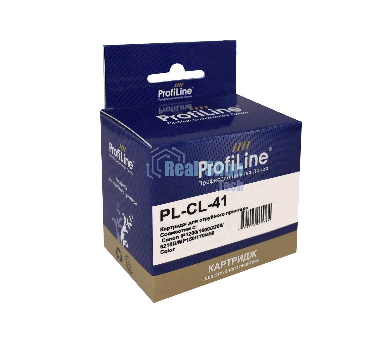 Картридж струйный совместимый ProfiLine PL-CL-41 для Canon iP1200/1600/2200/6210D/MP150/170/450 Color водн PL