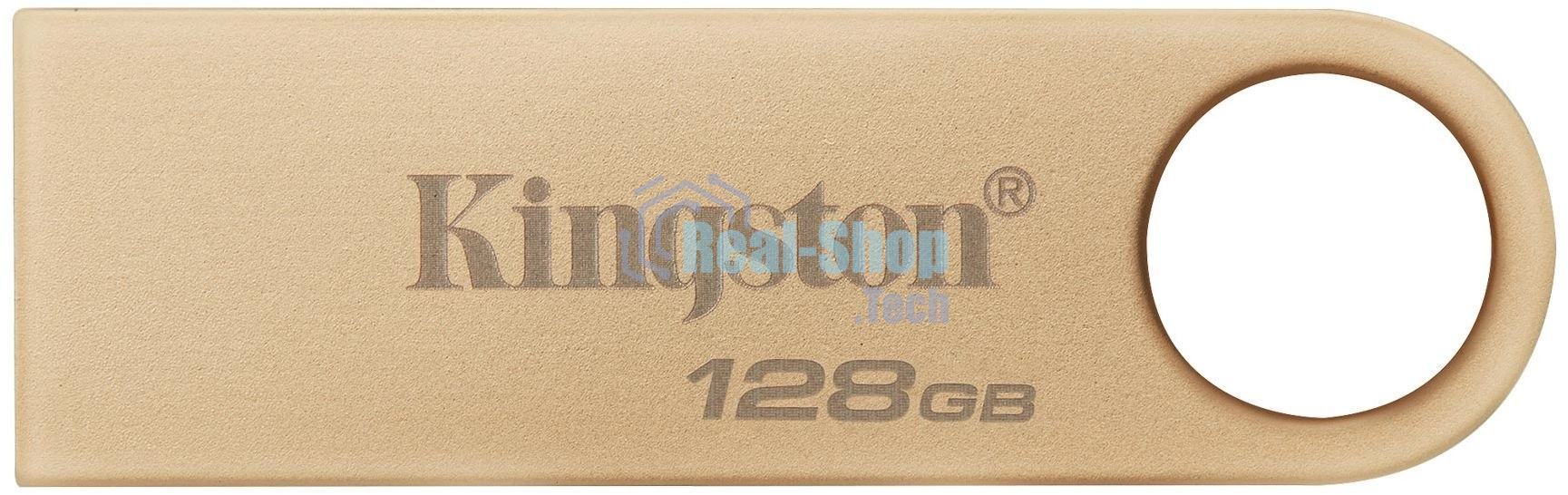 Флешка USB Kingston DataTraveler SE9 G3 (DTSE9G3/128 Gb), 128Gb, USB 3.2 Gen 1, R/W 220/100, золотистый