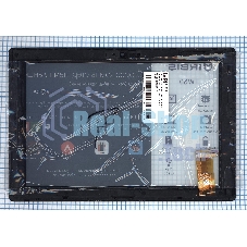 Сенсорное стекло (тачскрин) для Irbis TW60 TW90. черное с рамкой