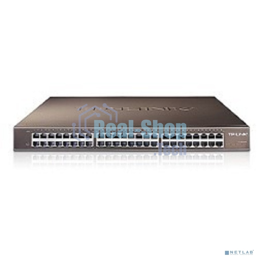 Сетевой коммутатор TP-Link SMB TL-SG1048 Коммутатор 48-port Gigabit Switch, 1U 19-inch rack-mountable steel case