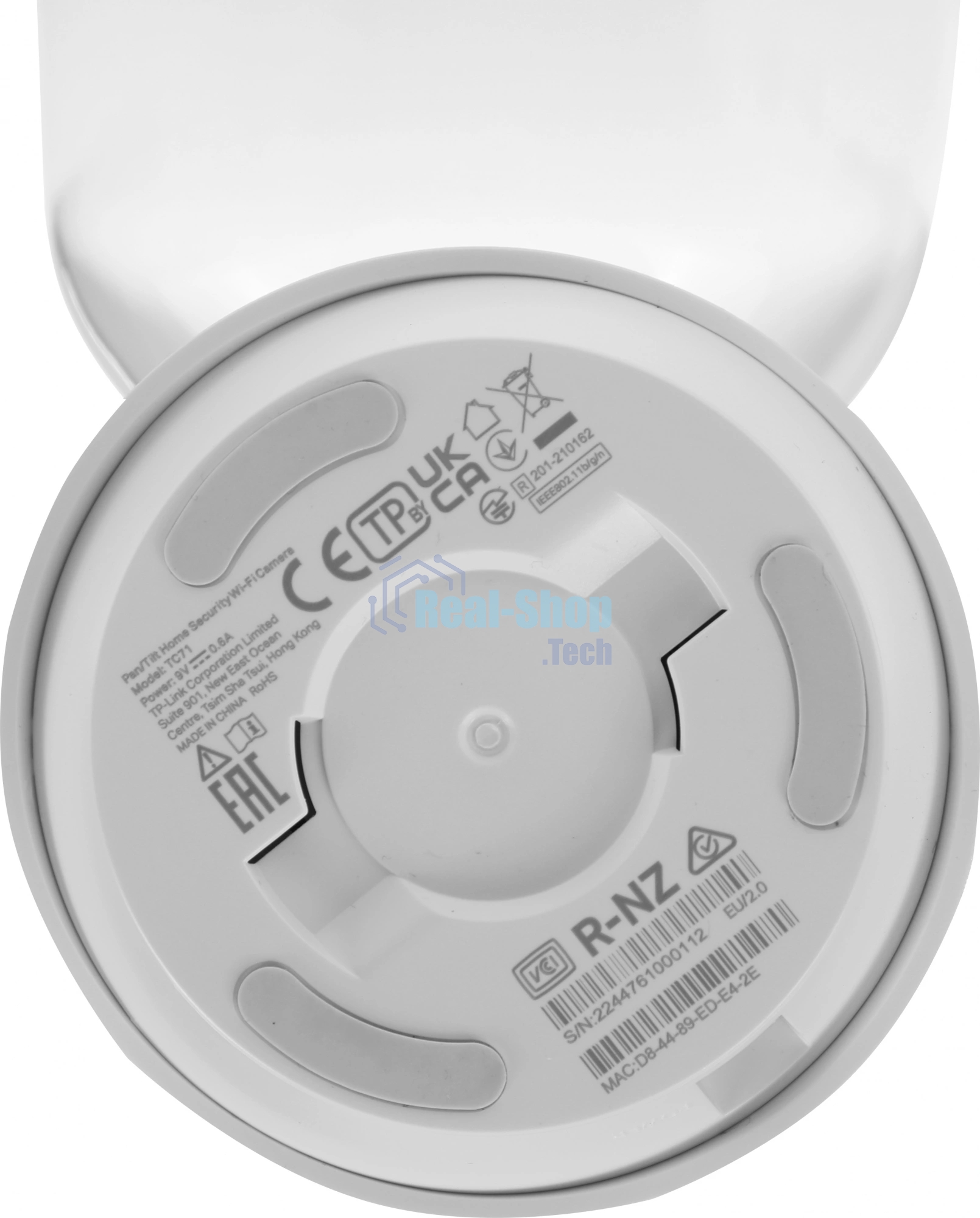 Камера видеонаблюдения IP TP-Link TC71 Wi-Fi 4-4мм цв. корп.:белый