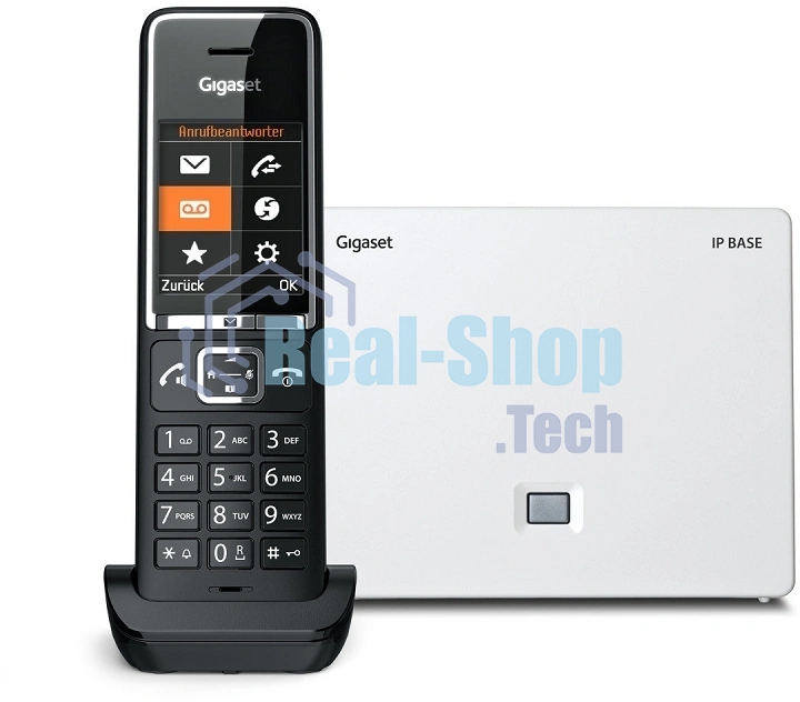Телефон IP Gigaset Comfort 550A IP BASE Rus черный (S30852-H3037-R104)