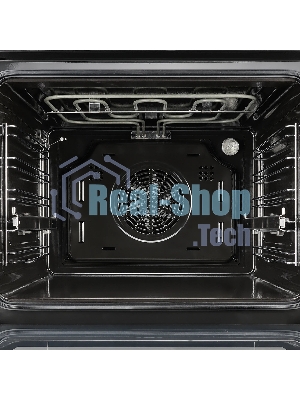 Встраиваемый электрический духовой шкаф MONSHER MOE 6092 Noir, 9 режимов: Традиционный нагрев, Макси-Гриль, Макси-Гриль с конвекцией, Нижний нагрев, Разморозка, Традиционный нагрев с конвекцией, Режим подсветка, Конвекция, Режим пицца, утапливаемые поворо