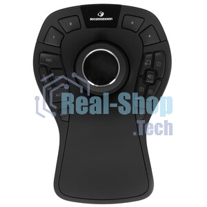 Мышь проводная 3DConnexion SpaceMouse Pro (3DX-700040) черный, 2000 dpi, USB, кнопки - 15