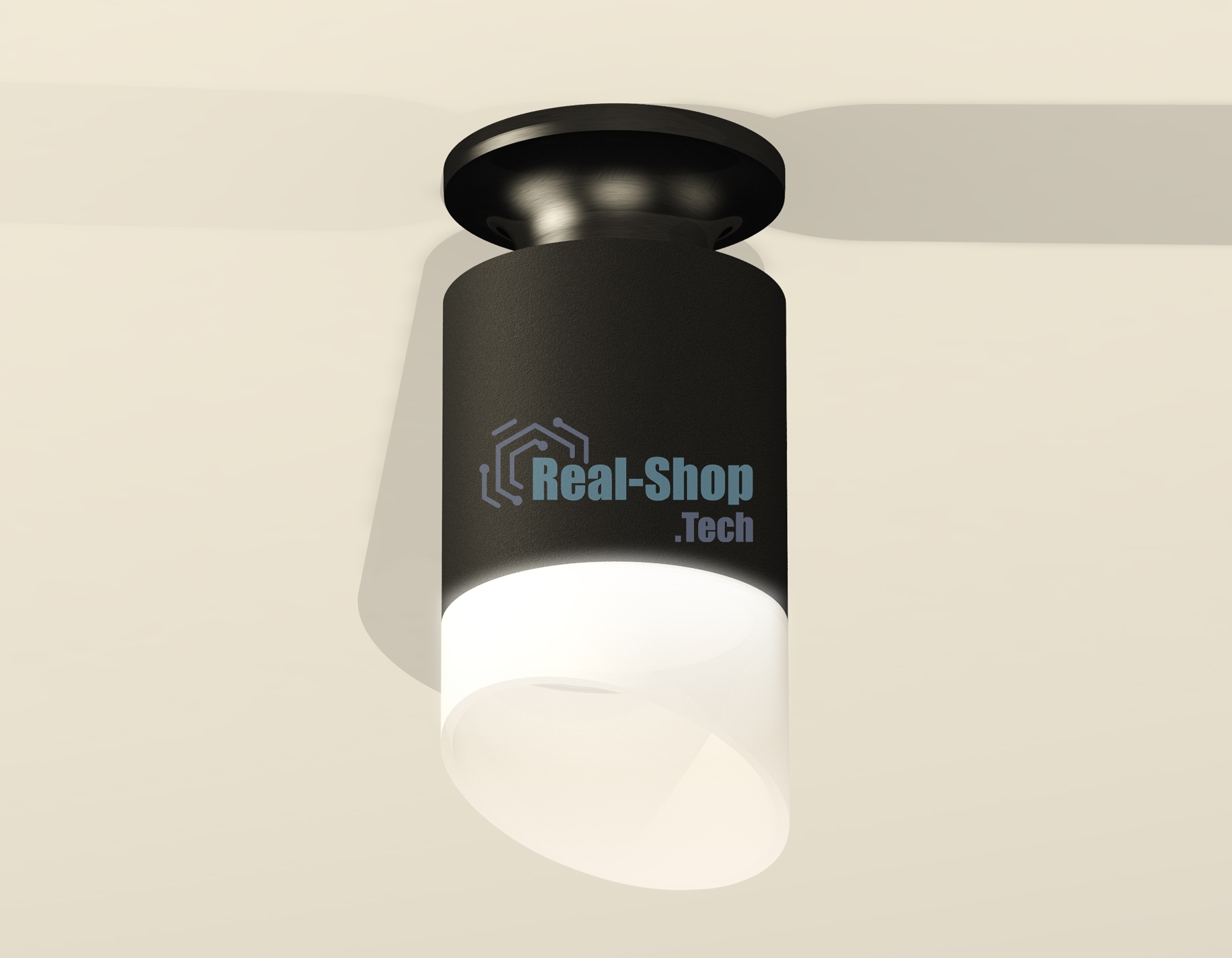 Светильник Ambrella Light XS6302112 SBK/PBK/FR черный песок/черный полированный/белый матовый MR16 GU5.3 (N6902, C6302, N6256)