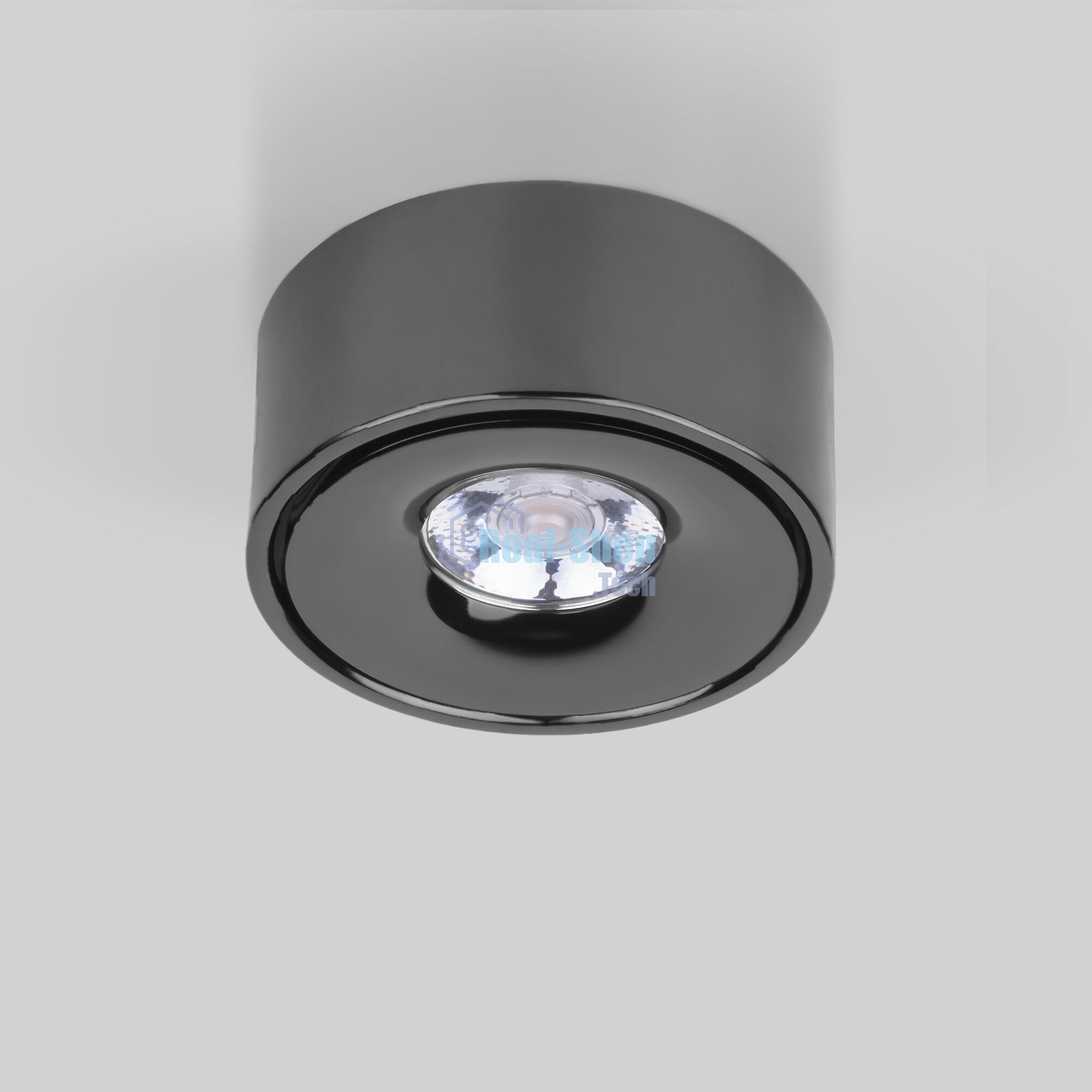 Glide 8W светильник накладной черный жемчуг (25100/LED)