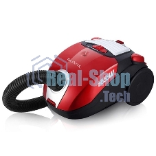 Пылесос Centek CT-2511 красный, 400/2000 Вт, уборка сухая, пылесборник мешок, 2 л