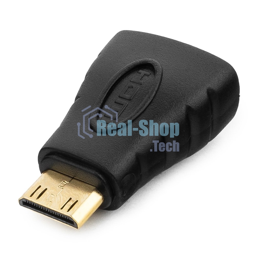 Переходник Gembird Переходник HDMI-miniHDMI 19F/19M, золотые разъемы, пакет