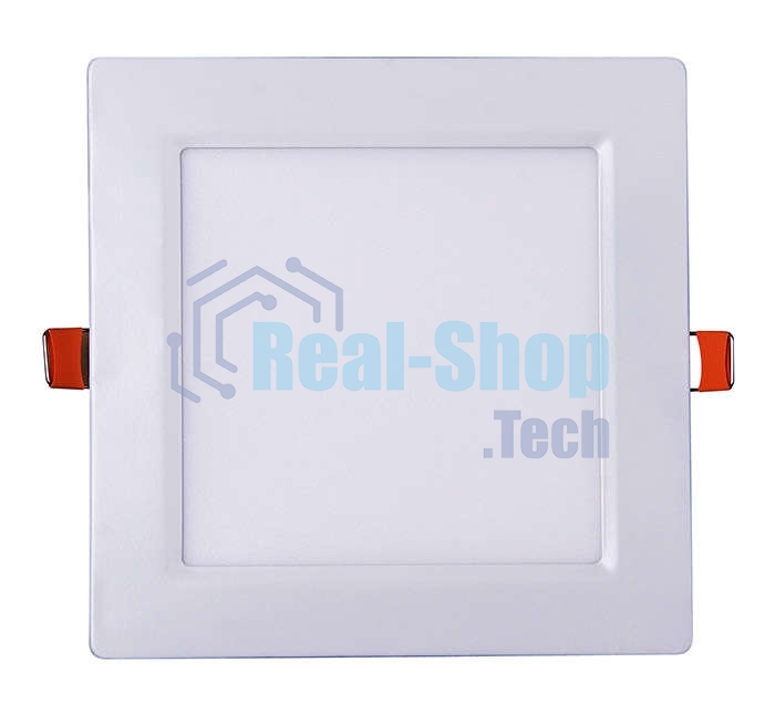 Светильник светодиодный ультратонкий встраив. PPL-S 9Вт 4000К IP40 WH 145мм квадрат Jazzway 5008267A