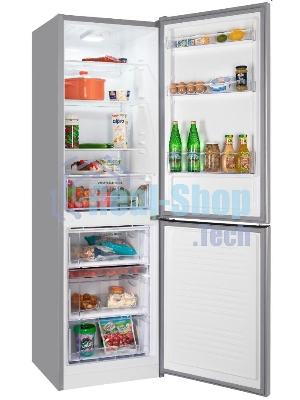 Холодильник Nordfrost NRB 152 S серый двухкамерный 205/115 л морозилка снизу