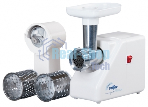 Мясорубка электрическая Ротор Макси ЭМШ 35/300-4 1500Вт белый